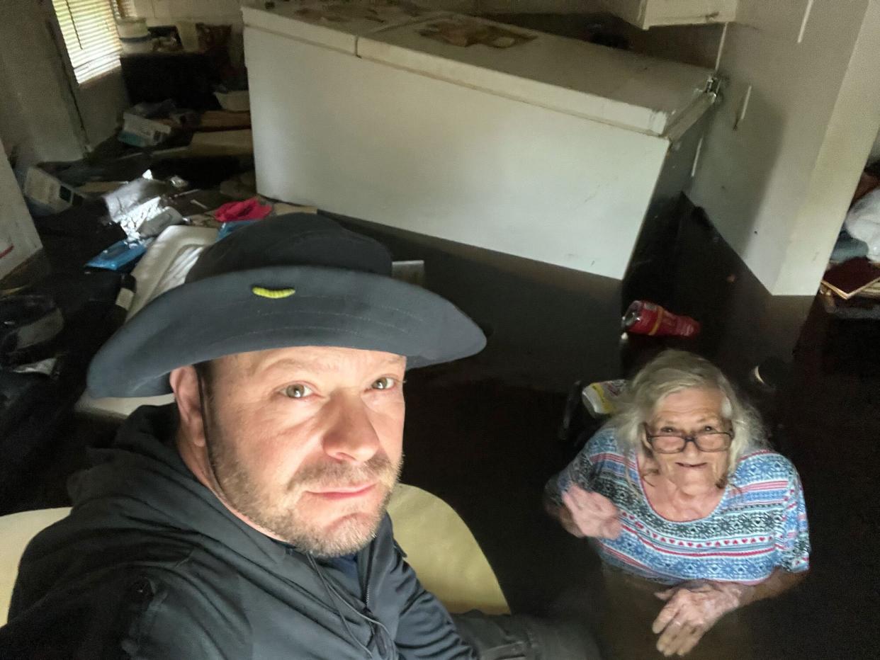 Man Swam Through Raging Hurricane Ian Flood Waters To Save Mom, 84: 'Never Been Happier To See Me'