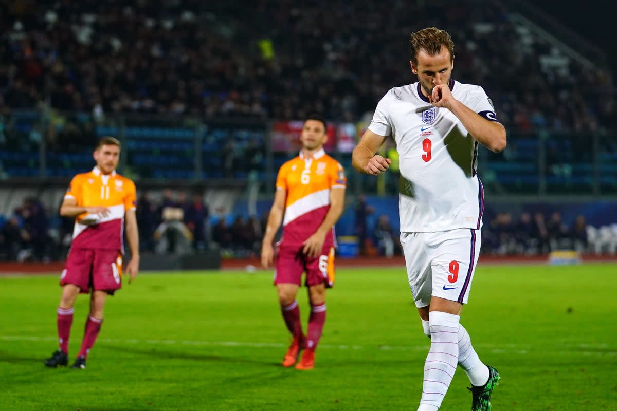 Harry Kane led the way with 12 goals as England finished top of their World Cup qualifying group (Nick Potts/PA) (PA Archive)
