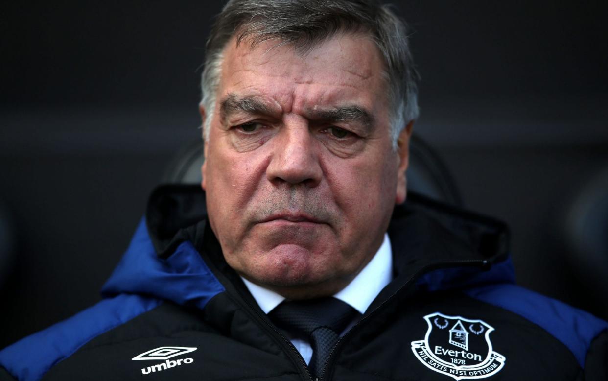 Everton fans were asked to rate Allardyce's performance out of ten in a survey - PA