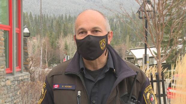 Silvio Adamo, emergency management director for the Town of Banff, says ramped up testing and creating isolation rooms led to a significant drop in cases in the community.  (Helen Pike/CBC - image credit)