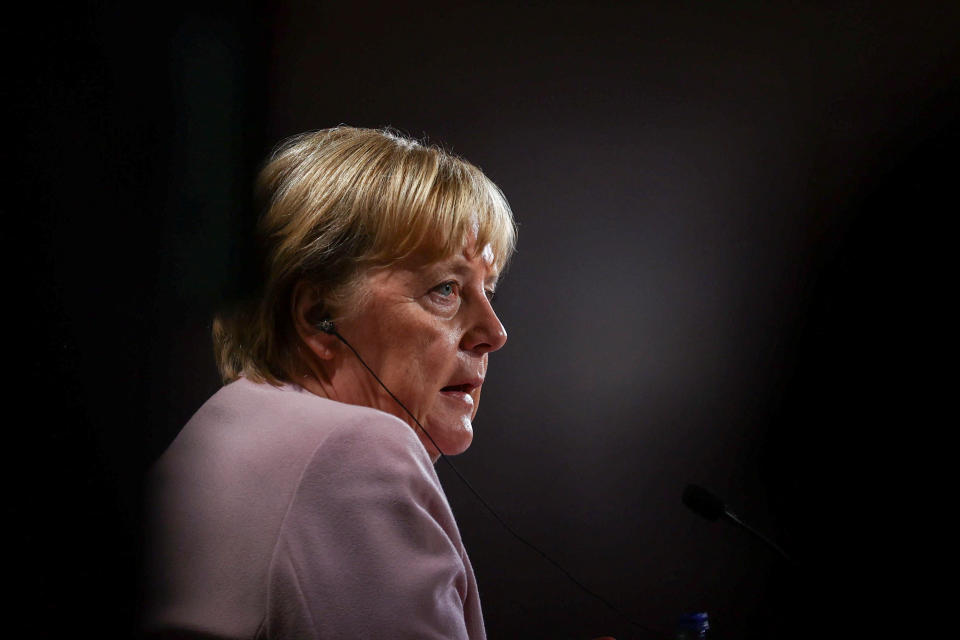 Angela Merkel gesteht, dass bei der Russlandpolitik nicht alles glatt gelaufen sei (Bild: REUTERS/Pedro Nunes)