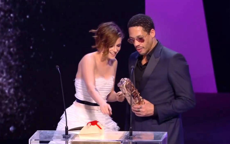 César 2015 : JoeyStarr effraie Kristen Stewart