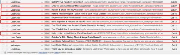 What You Need To Know Before You Start A Referral Marketing Program – Who Will Be Sending The Referrals? image When Lootcrate triggers its refer a friend program 1024x319.jpeg 600x186