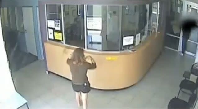 CCTV footage from a Dandenong business shows Rani the day before her body was found. Source: Victoria Police
