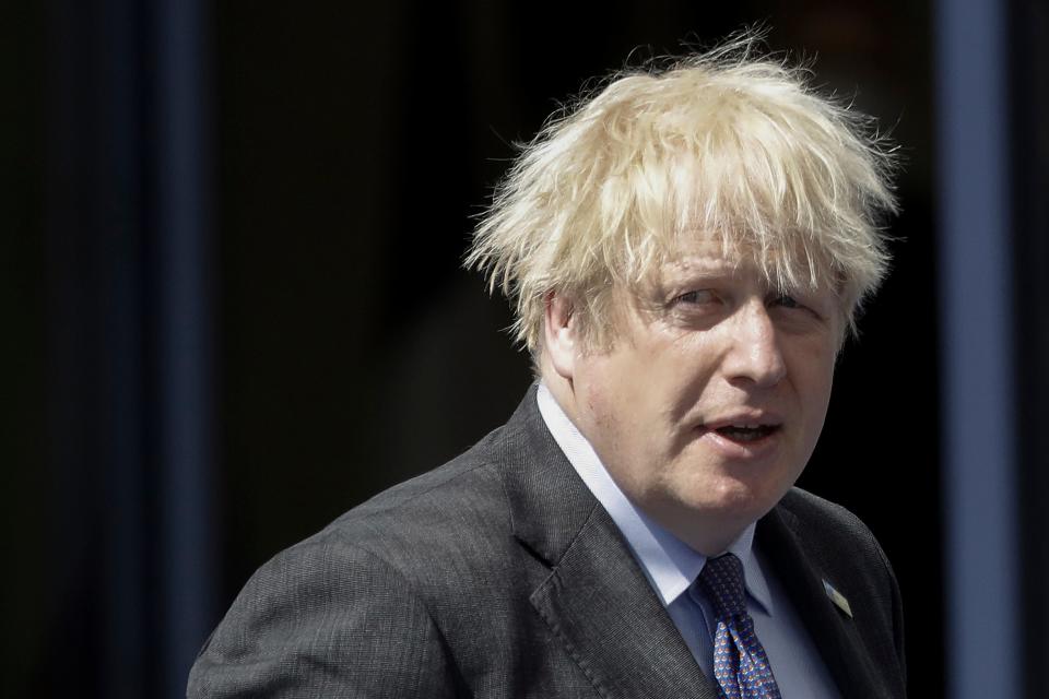 Boris Johnson is set to delay loosening restrictions in England amid concerns about the spread of the Indian Covid variant (AP)