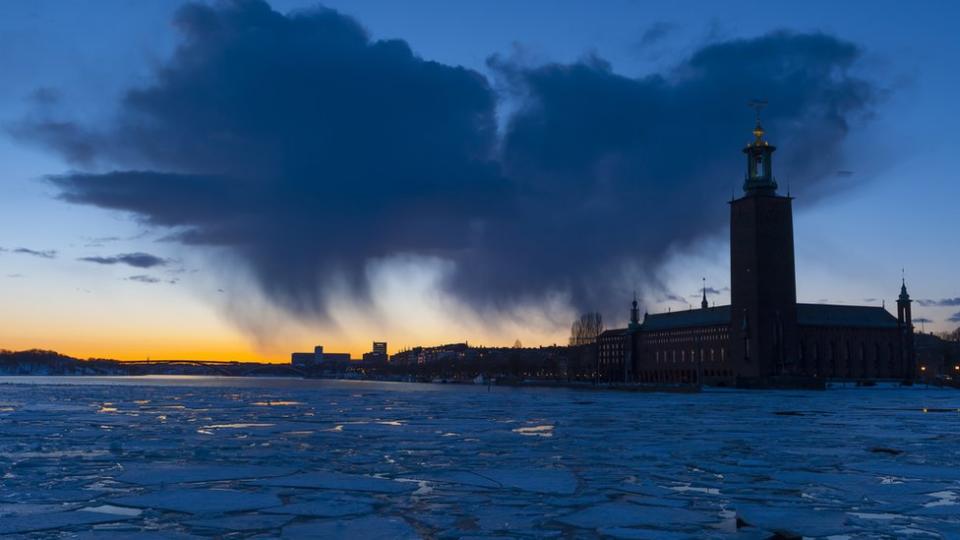 Ayuntamiento de Estocolmo, símbolo de la capital de Suecia y sede del banquete del premio Nobel.