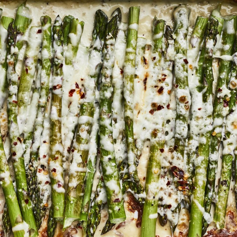 Cheesy Asparagus