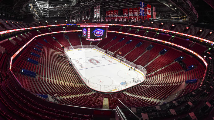 The Bell Centre will not have any spectators in attendance on Thursday. (Photo by Minas Panagiotakis/Getty Images)