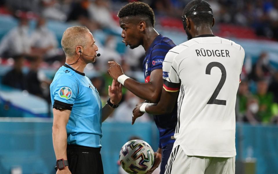 Pogba wasn't best pleased at the time - REUTERS