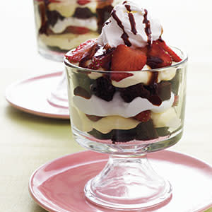 Strawberry-Chocolate Trifle