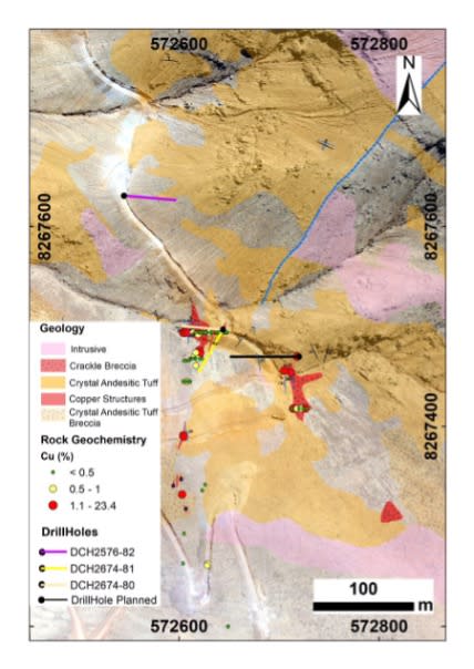 Camino Minerals Corp, Sunday, June 5, 2022, Press release picture