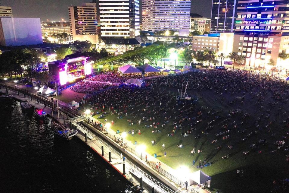 Riverfront Plaza will be one of the venues for this year's Jacksonville Jazz Festival.