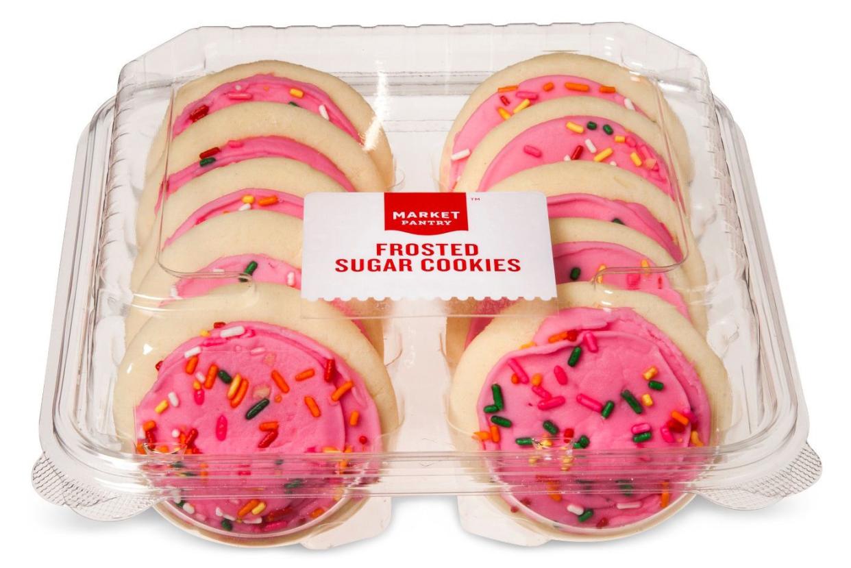 Market Pantry Pink Iced Sugar Cookies