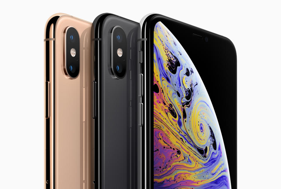 iPhone XS lineup