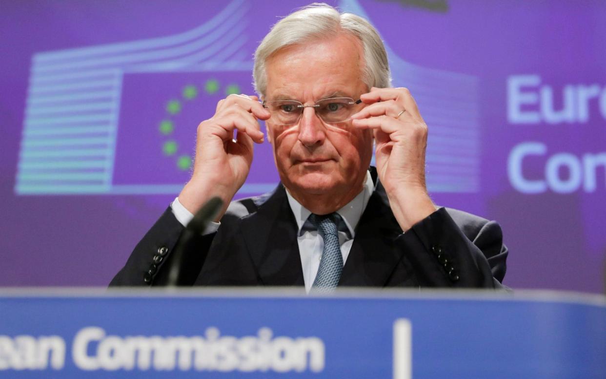 Michel Barnier said the checks were a mechanical consequence of Brexit.  - Rex