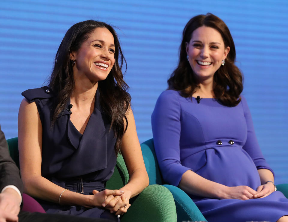 Meghan Markle has embraced the #MeToo and #TimesUp movements — will Kate Middleton? (Photo: Getty Images)