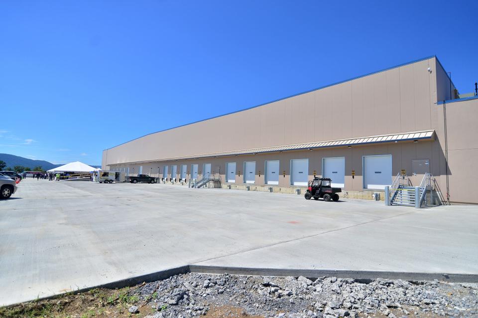 The first phase of construction is complete at Blue Springs Egg Farm, Herbruck’s Poultry Ranch's new $100 million sustainable cage-free egg-laying facility near Mercersburg. Local officials and members of the community gathered at the facility for a ribbon cutting ceremony and tour.