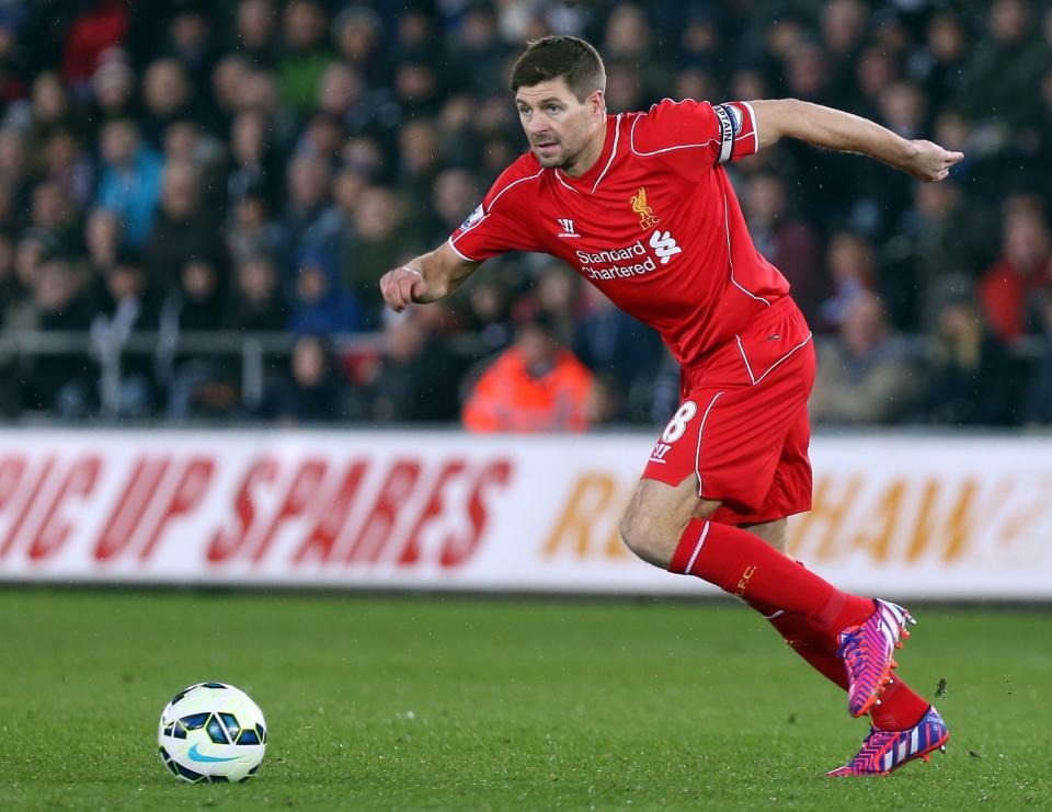 He's back - Steven Gerrard will play at Anfield next month 