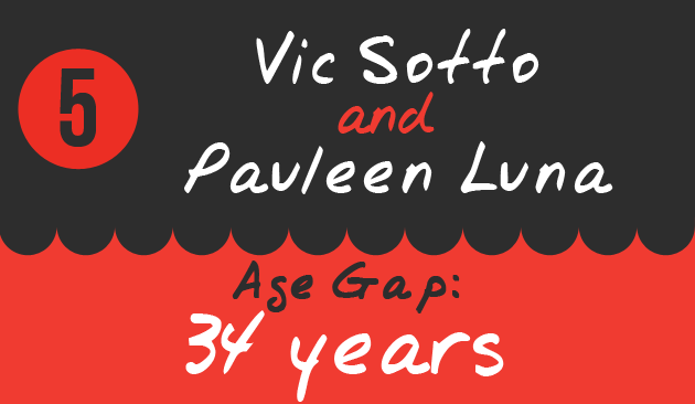 5. Vic Sotto and Pauleen Luna, Age Gap: 34 years