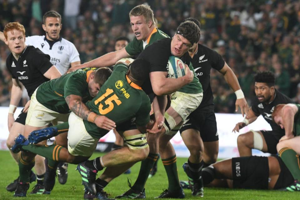The Spingboks and All Blacks will do battle in the Rugby World Cup final  (Getty Images)