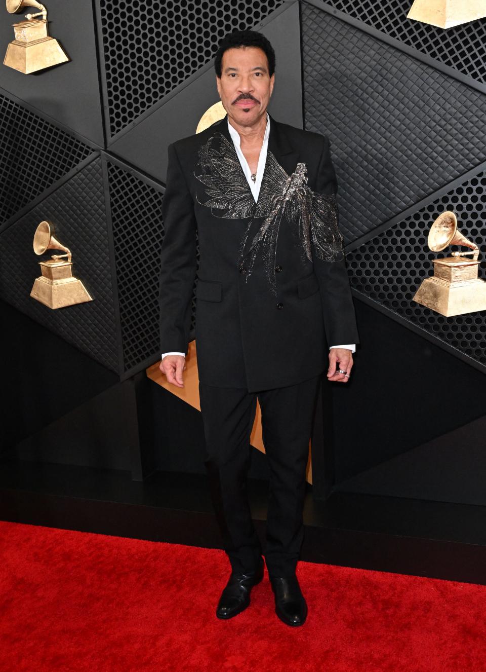 Lionel Richie at the 66th Annual Grammy Awards at the Crypto.com Arena in Los Angeles.