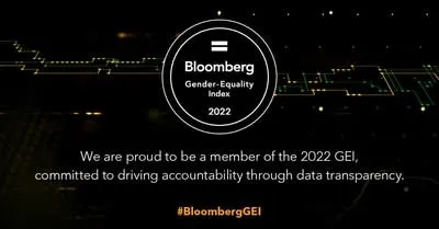 Honored to be named to the 2022 @Bloomberg Gender-Equality Index for the fifth consecutive year.