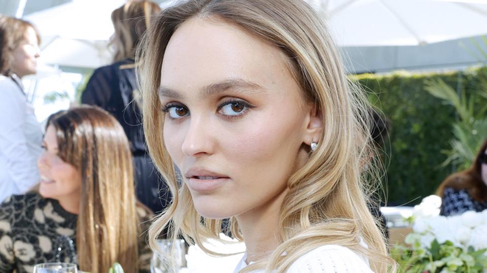 los angeles, california november 09 lily rose depp, wearing chanel, attends the academy womens luncheon presented by chanel at the academy museum of motion pictures on november 09, 2023 in los angeles, california photo by stefanie keenanwireimage