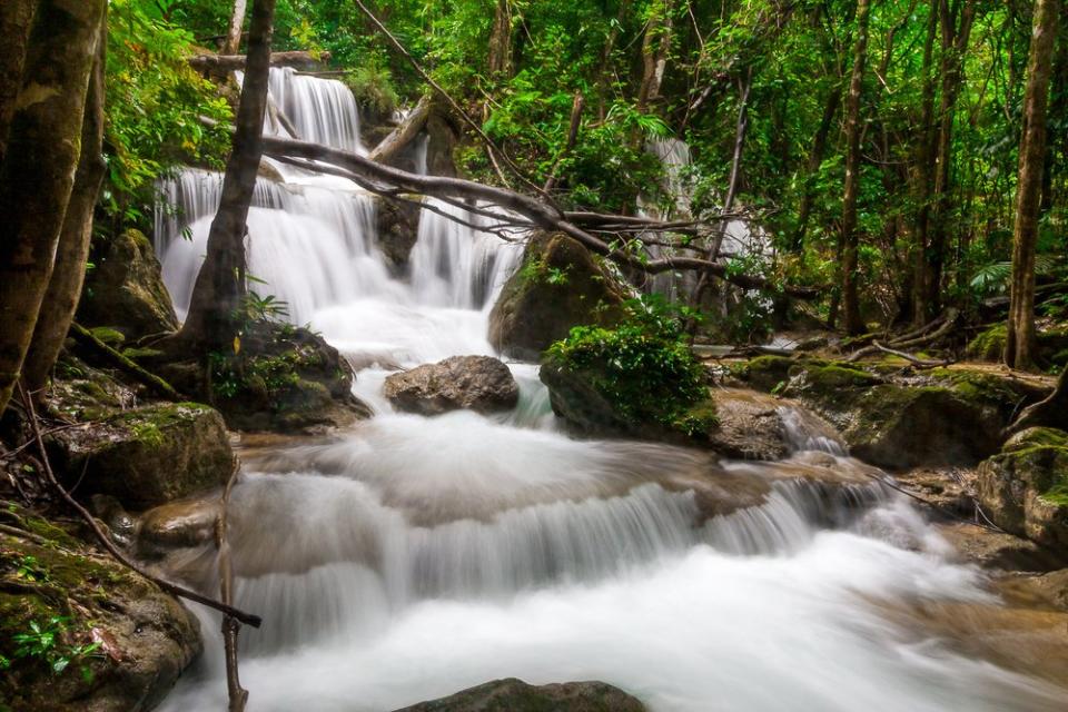 Pha Sawan Waterfalls in Kanchanaburi