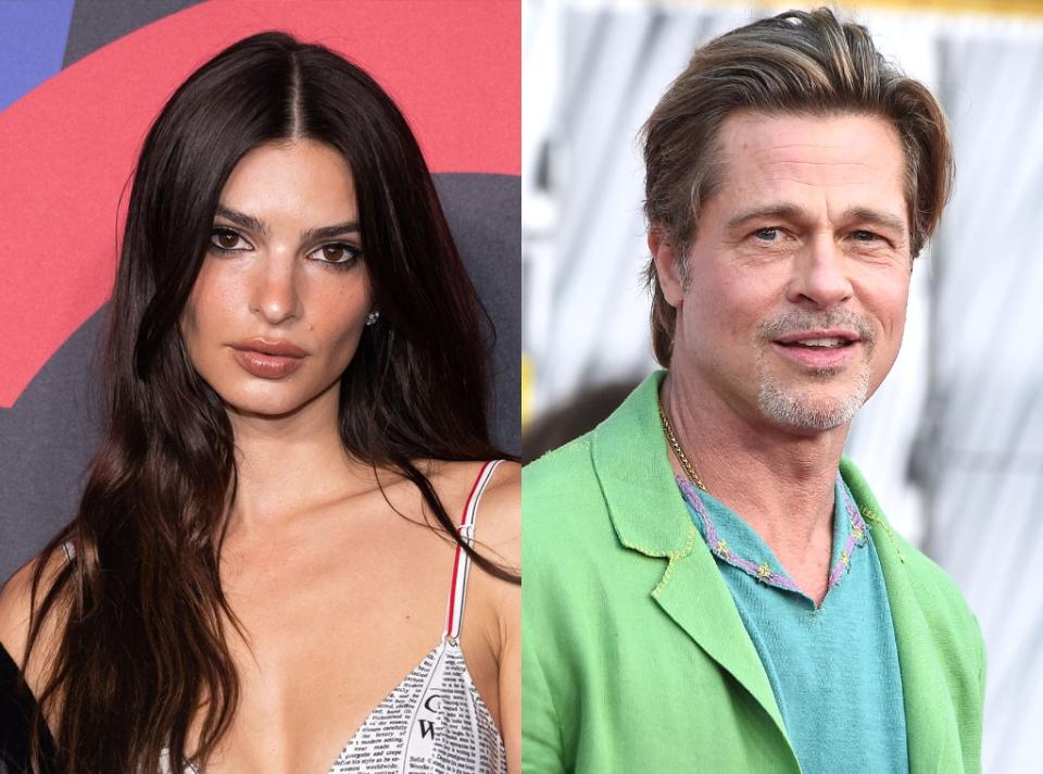 Brad Pitt, Emily Ratajkowski