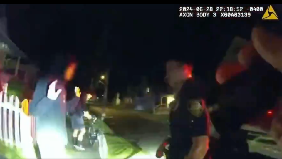 Footage taken shortly before the chase that ended in Mway’s death (Utica Police Department)