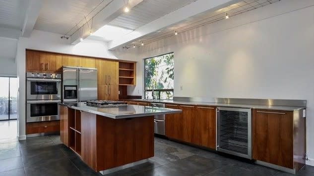 A Mid Century-esque kitchen.