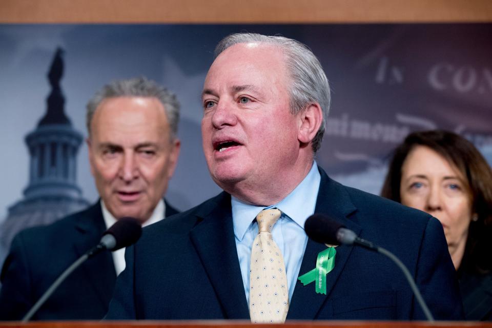 Rep. Mike Doyle, D-18, speaks at a news conference on Capitol Hill in 2018.