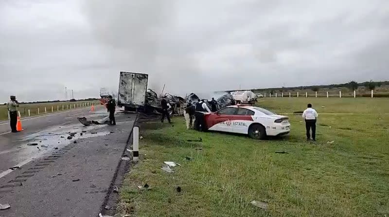 Accident in the northern Mexican state of Tamaulipas