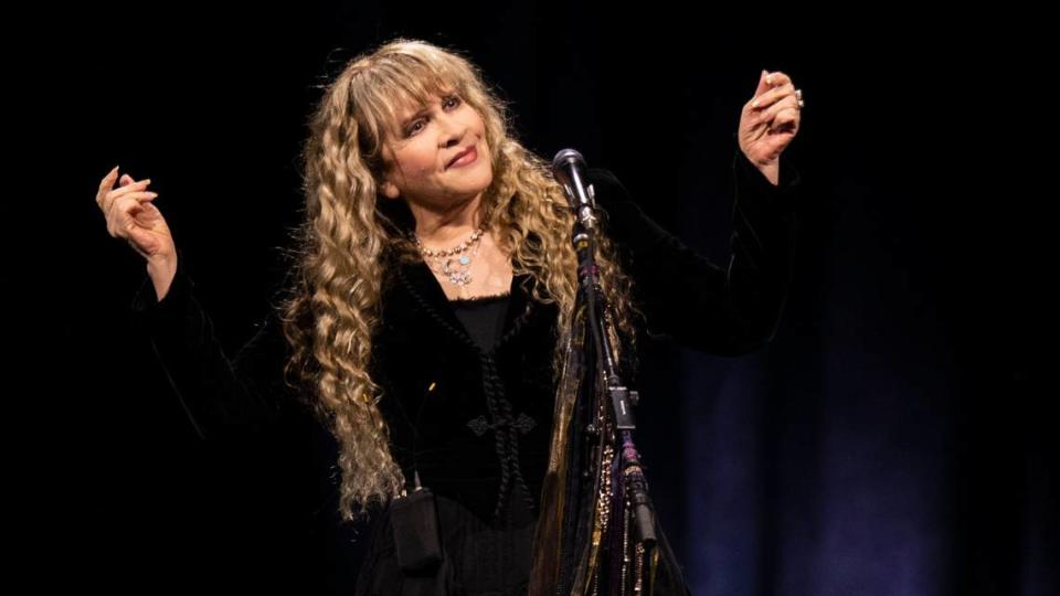 Lovin' Life headliner Stevie Nicks, photographed in concert at Raleigh’s PNC Arena last May.