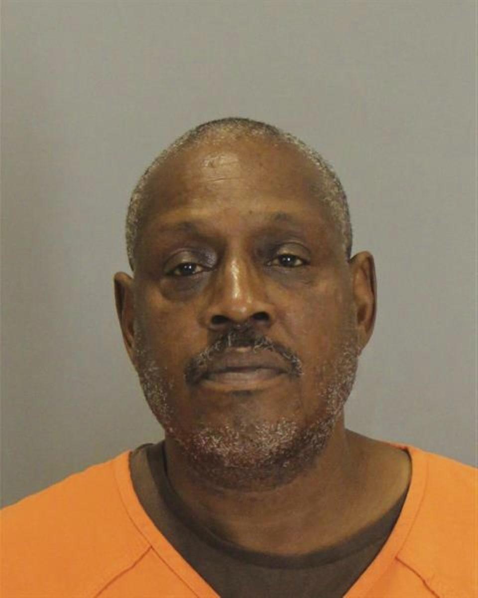 This photo released by the Omaha Police Department shows Ryan Williams, 63, of Omaha, Neb. Williams was charged Tuesday, Aug. 22, 2023, with a felony count of child neglect resulting in the death of 1-year-old Ra'Miyah Worthington. Prosecutors accuse Williams of neglecting to remove Worthington from a day care delivery van Monday morning, leaving her in the van for five to six hours on one of Omaha's hottest days of the year. (Omaha Police Department via AP)