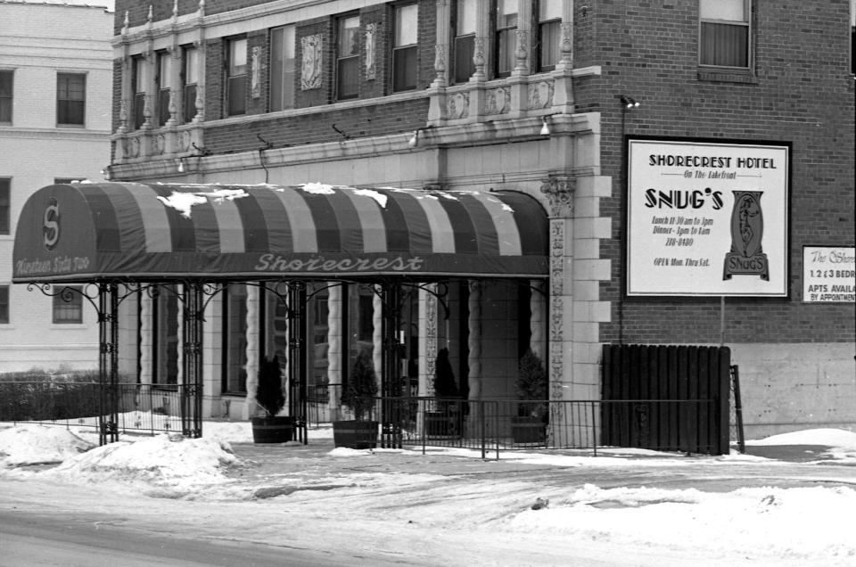 Frank Balistrieri frequently conducted business from Snug's bar on the ground floor of the Shorecrest Hotel on Prospect Avenue.