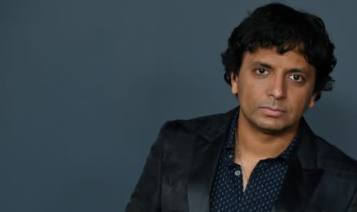 Filmmaker M. Night Shyamalan is seen here at the premiere of his new Apple TV+ series "Servant" in Brooklyn