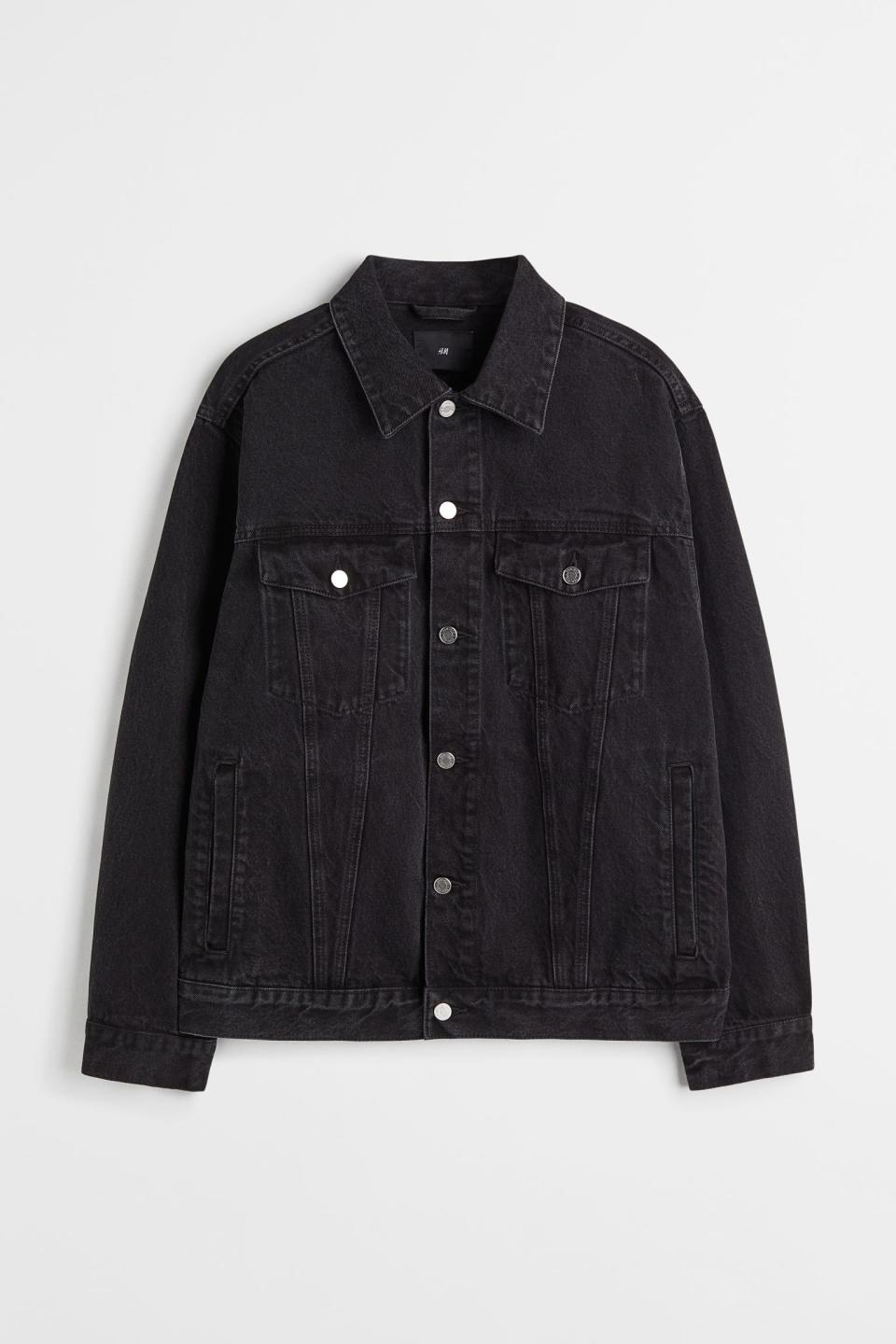 H&M Oversized Denim Jacket