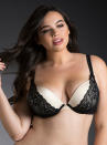 <p>The plus-sized brand offers sexy and affordable lingerie including push-up, plunge and full coverage bras up to a cup size of G. <i>(<a rel="nofollow noopener" href="http://www.torrid.com/product/floral-lace-push-up-plunge-bra/10395099.html#start=34" target="_blank" data-ylk="slk:Floral Lace Push-Up Plunge Bra;elm:context_link;itc:0;sec:content-canvas" class="link ">Floral Lace Push-Up Plunge Bra</a>, $59)</i></p>