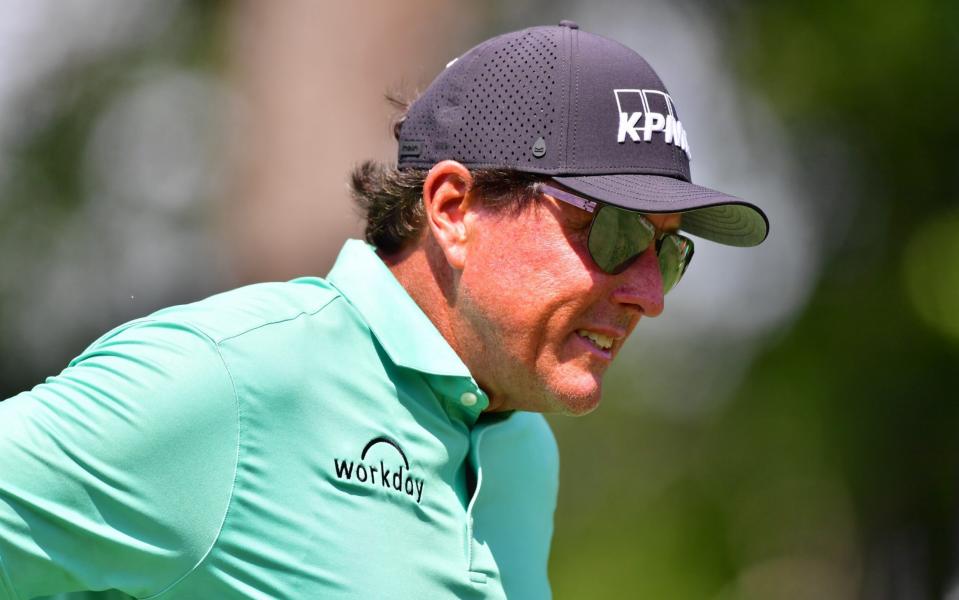 Phil Mickelson – Lines drawn in golf’s civil war: Phil Mickelson and Rory McIlroy split over breakaway Super League - GETTY IMAGES
