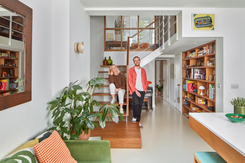 Don’t judge a book by its cover: the new layout of the house is unusual for a period property and includes a double-height library (Juliet Murphy)