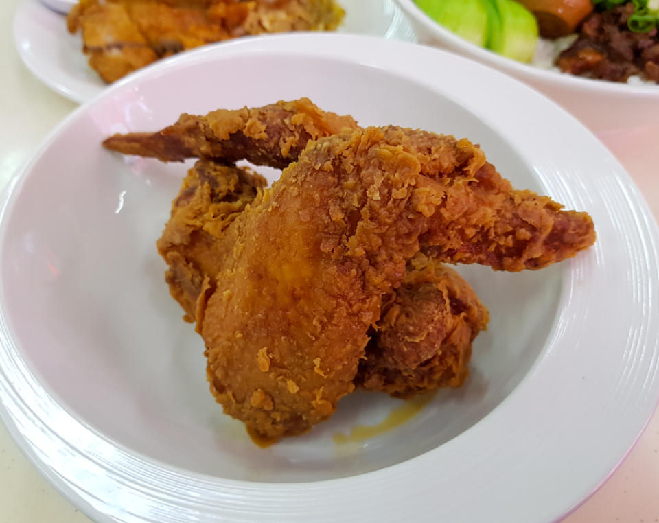 hai fan tian - chicken wings