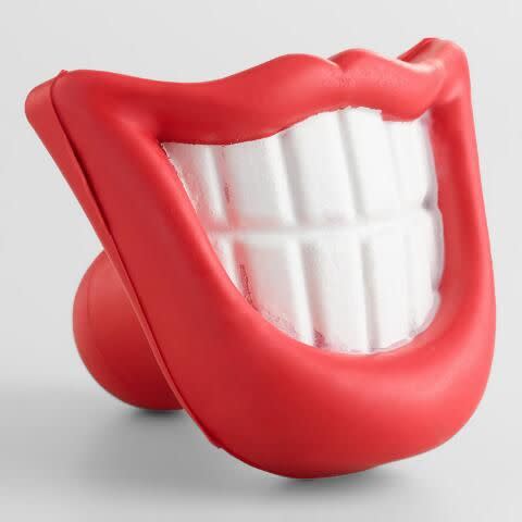 Rubber Toothy Grin Dog Toy