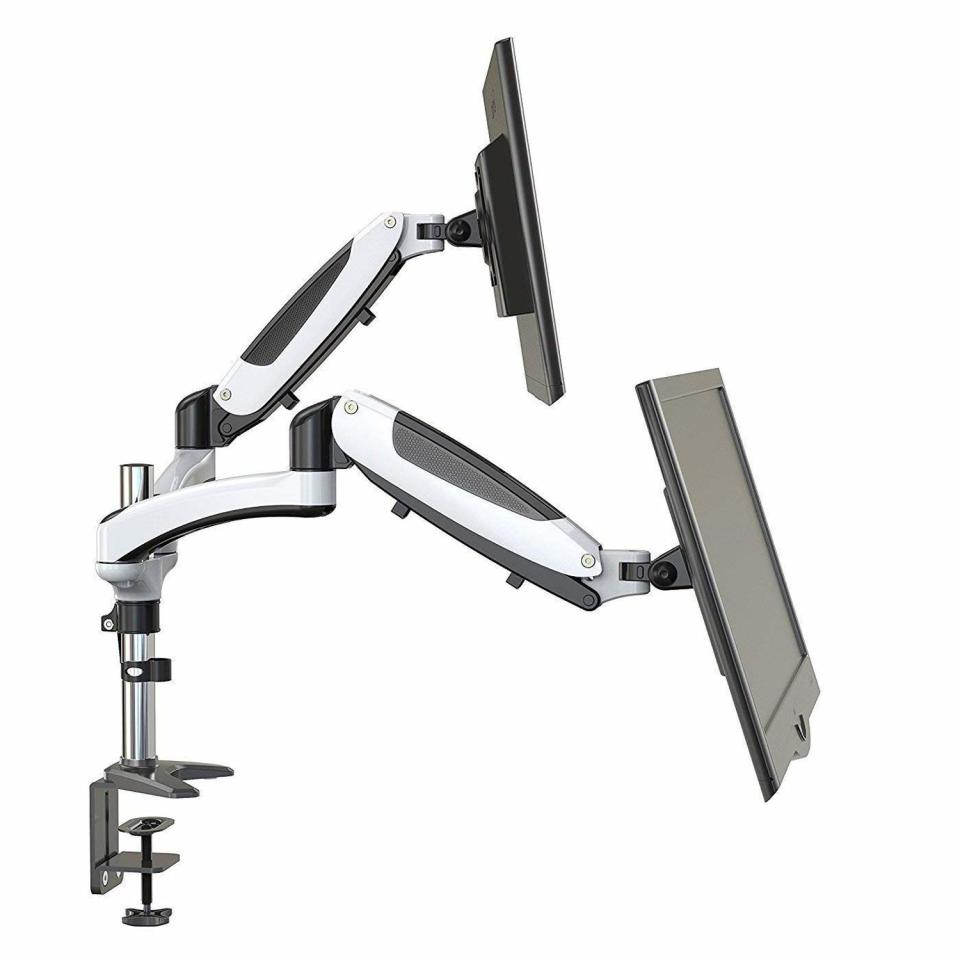 HUANUO Dual Monitor Arm, best monitor arms