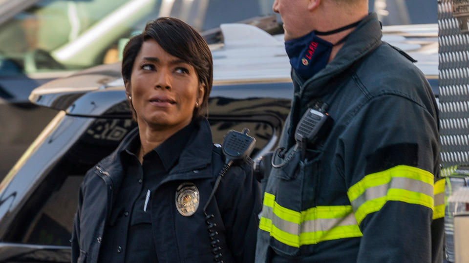 Angela Bassett in the fourth season of drama series 9-1-1. (FOX/Getty)