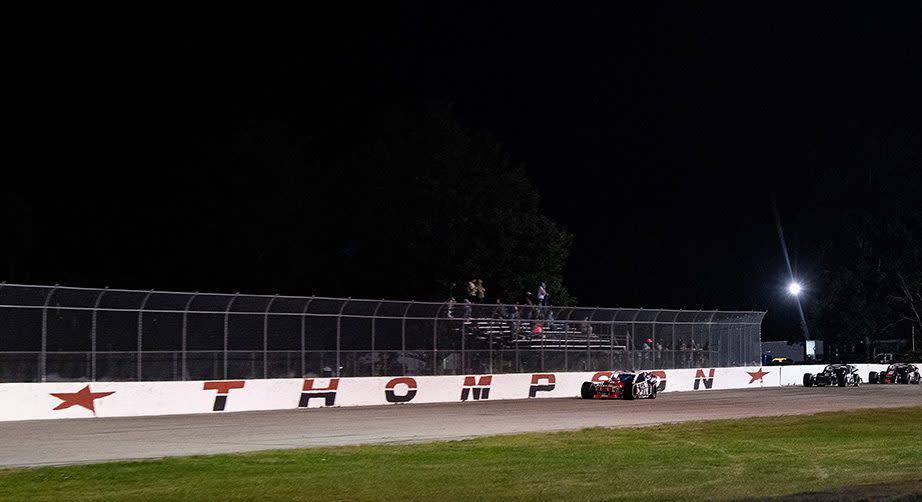 A general view from inside the track during the Thompson 150 for the NASCAR Whelen Modified Tour at Thompson Speedway Motorsports Park in Thompson, Connecticut on September 3, 2020. (Billie Weiss/NASCAR)