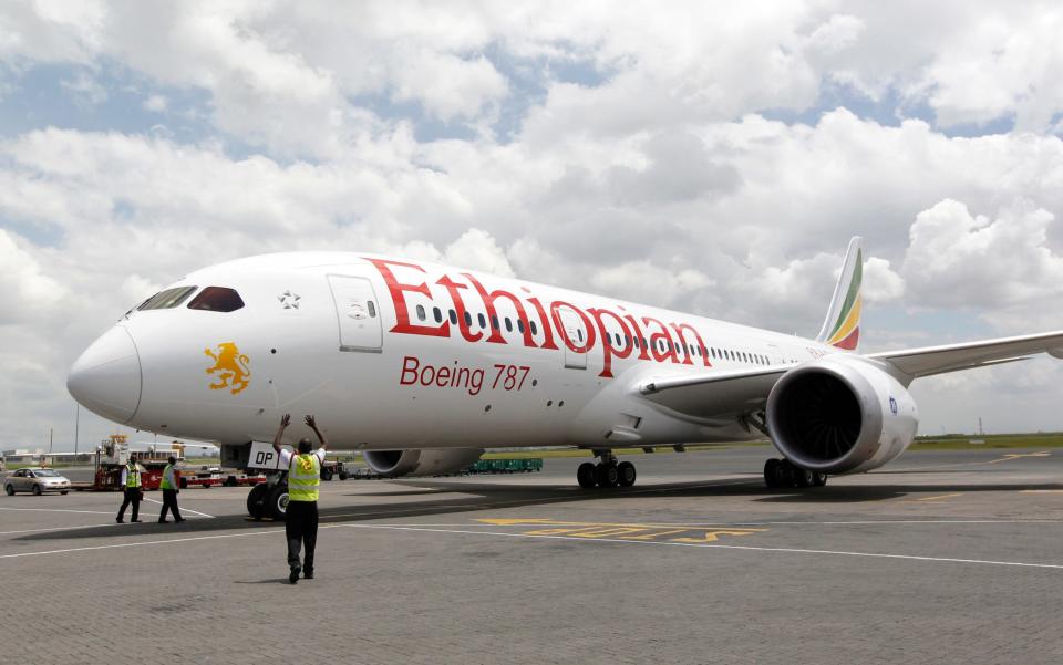 Die Ethiopian Airlines. - Copyright: Thomas Mukoya/Reuters