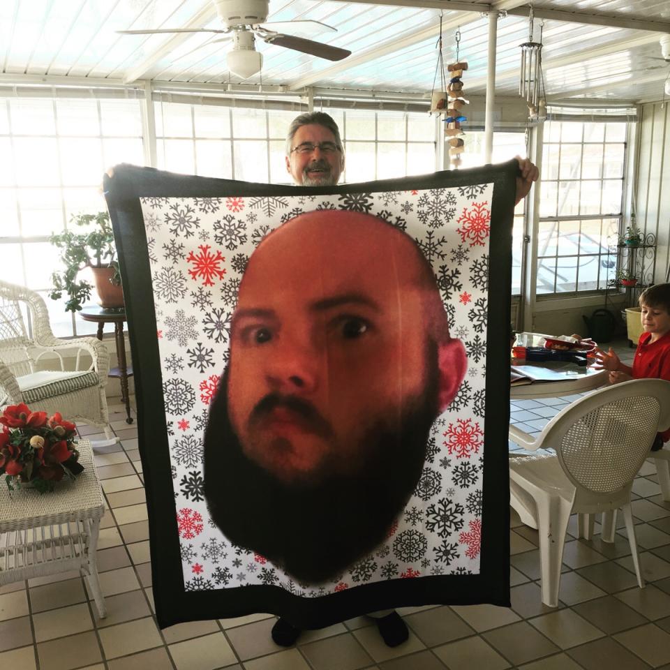 This customised blanket