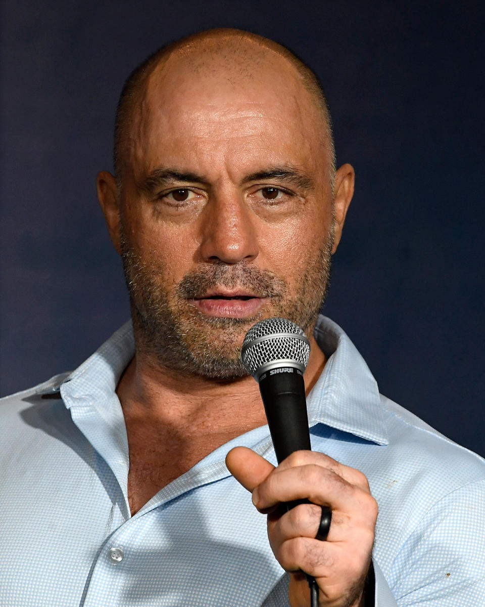 Comedian Joe Rogan performs at The Ice House Comedy Club on April 17, 2019, in Pasadena, California. (Photo: Michael S. Schwartz via Getty Images)