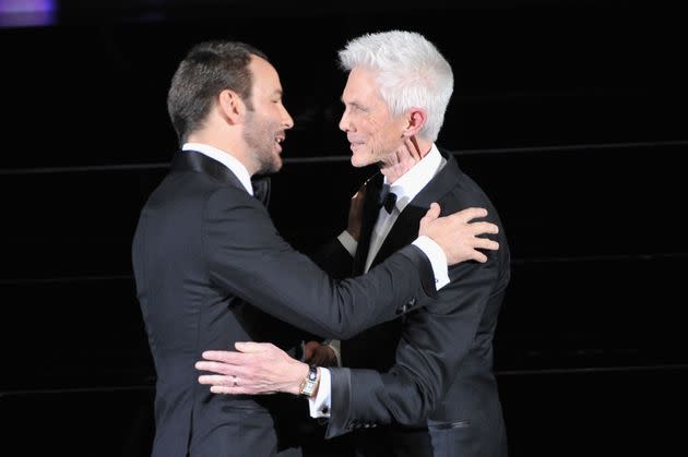 Tom and Richard at the CFDA Fashion Awards in 2014 (Photo: D Dipasupil via Getty Images)